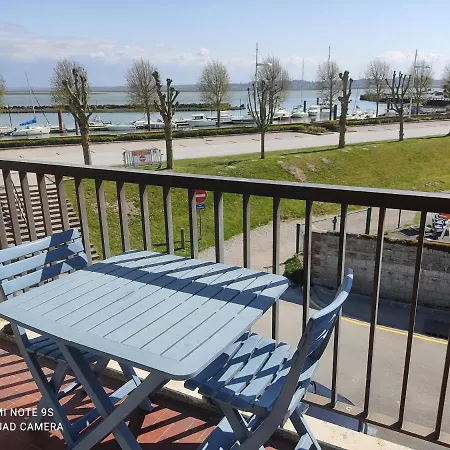 Appartement sur le port du Crotoy vue Baie de Somme Le Crotoy Extérieur photo